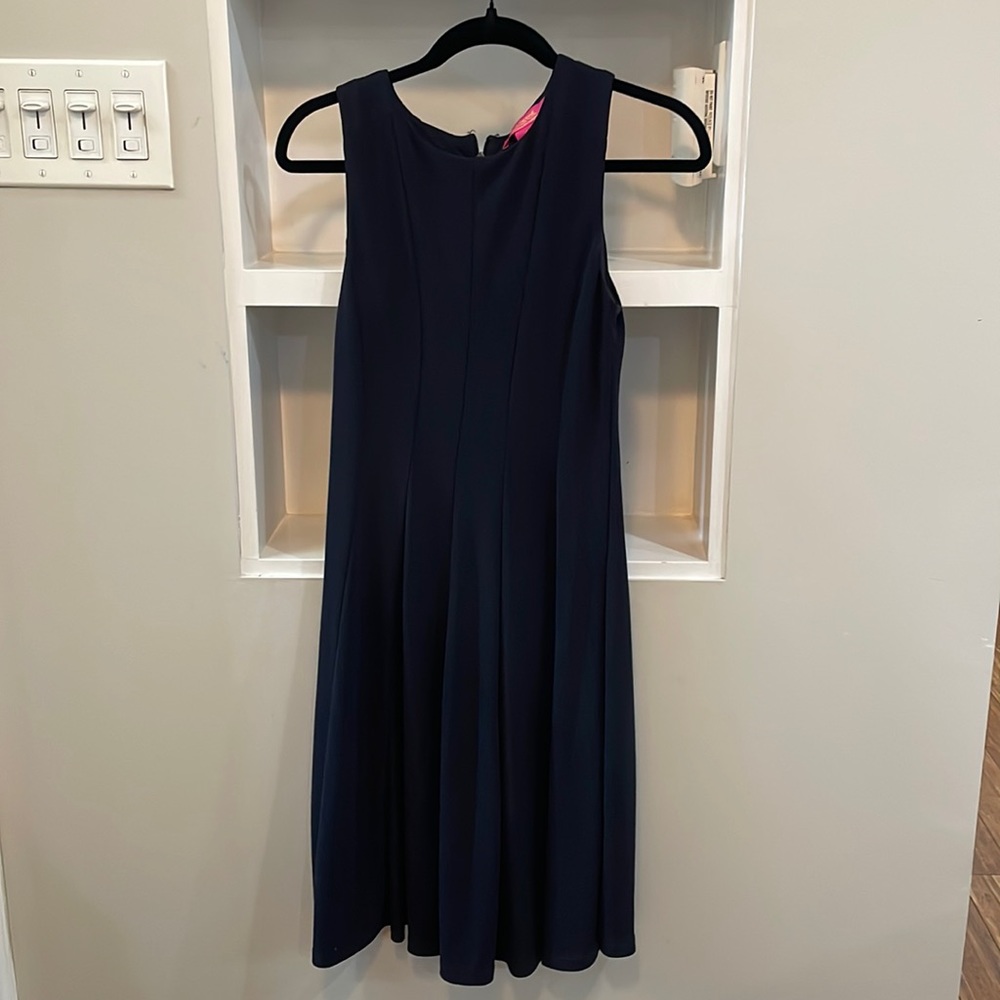 Navy Blue Midi dress, size Small